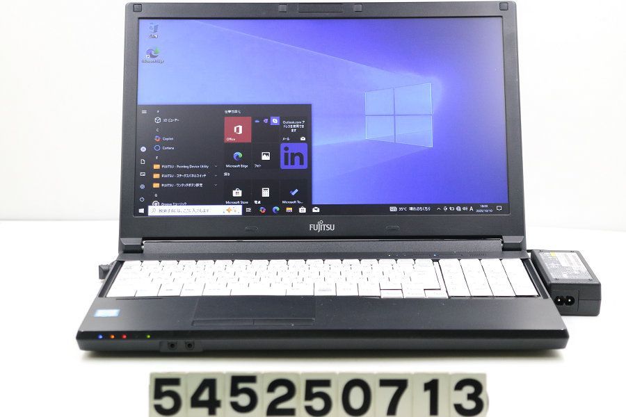 富士通 LIFEBOOK A576/TX Core i5 6300U 2.4GHz/8GB/256GB(SSD)/Multi/15.6W/FWXGA(1366x768)/Win10 【545250713】