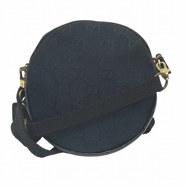 グッチ GUCCI 90700 GGキャンバス ブラック ポシェット バッグ ショルダーバッグ レディース