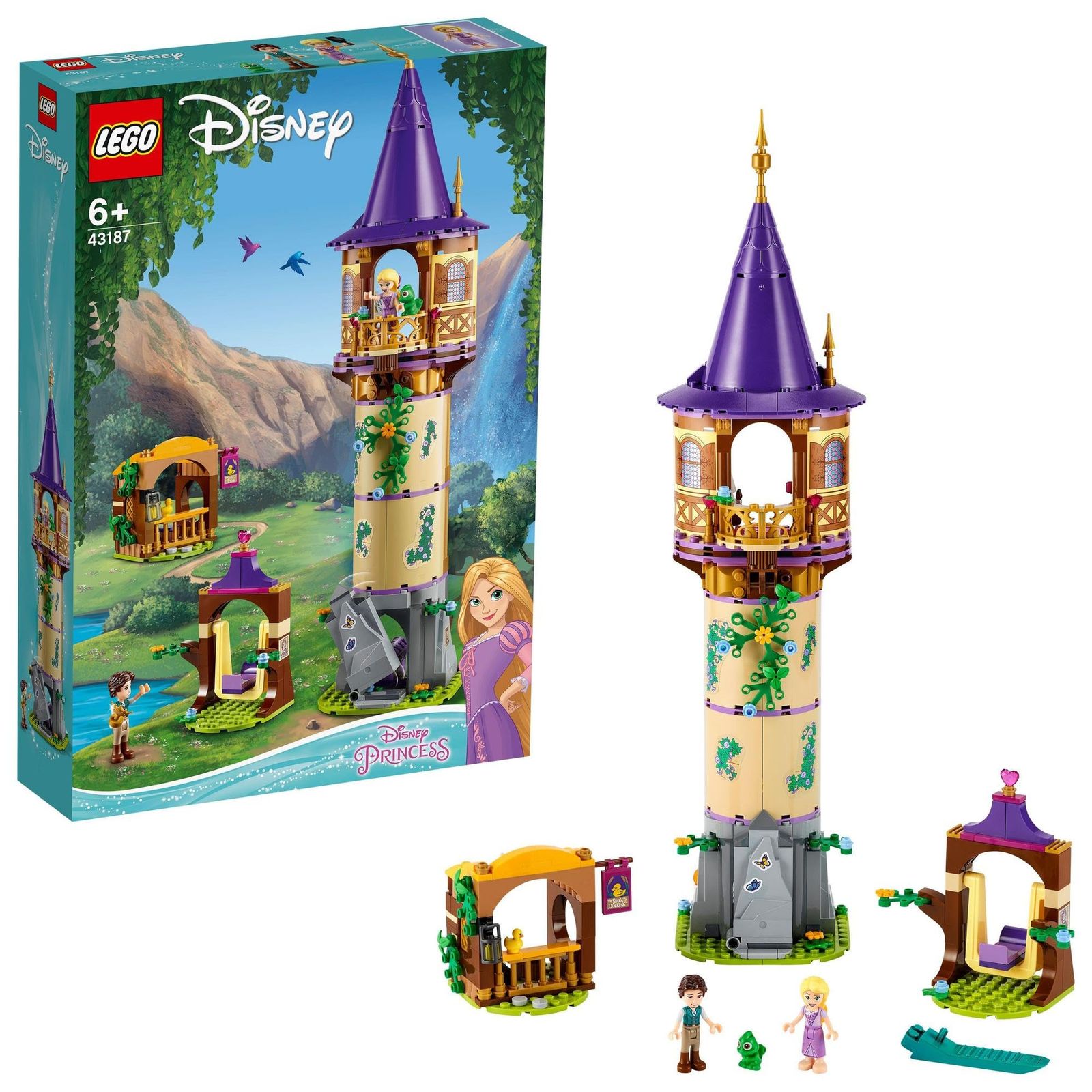 レゴ(LEGO) ディズニープリンセス ラプンツェルの塔 43187 おもちゃ ブロック プレゼント お姫様 おひめさま お人形 ドール 女の子 6歳以上 