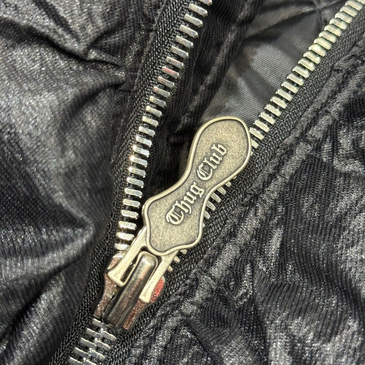 THUG CLUB サグクラブ 24AW NYLON JUMPER ダブルジップナイロン