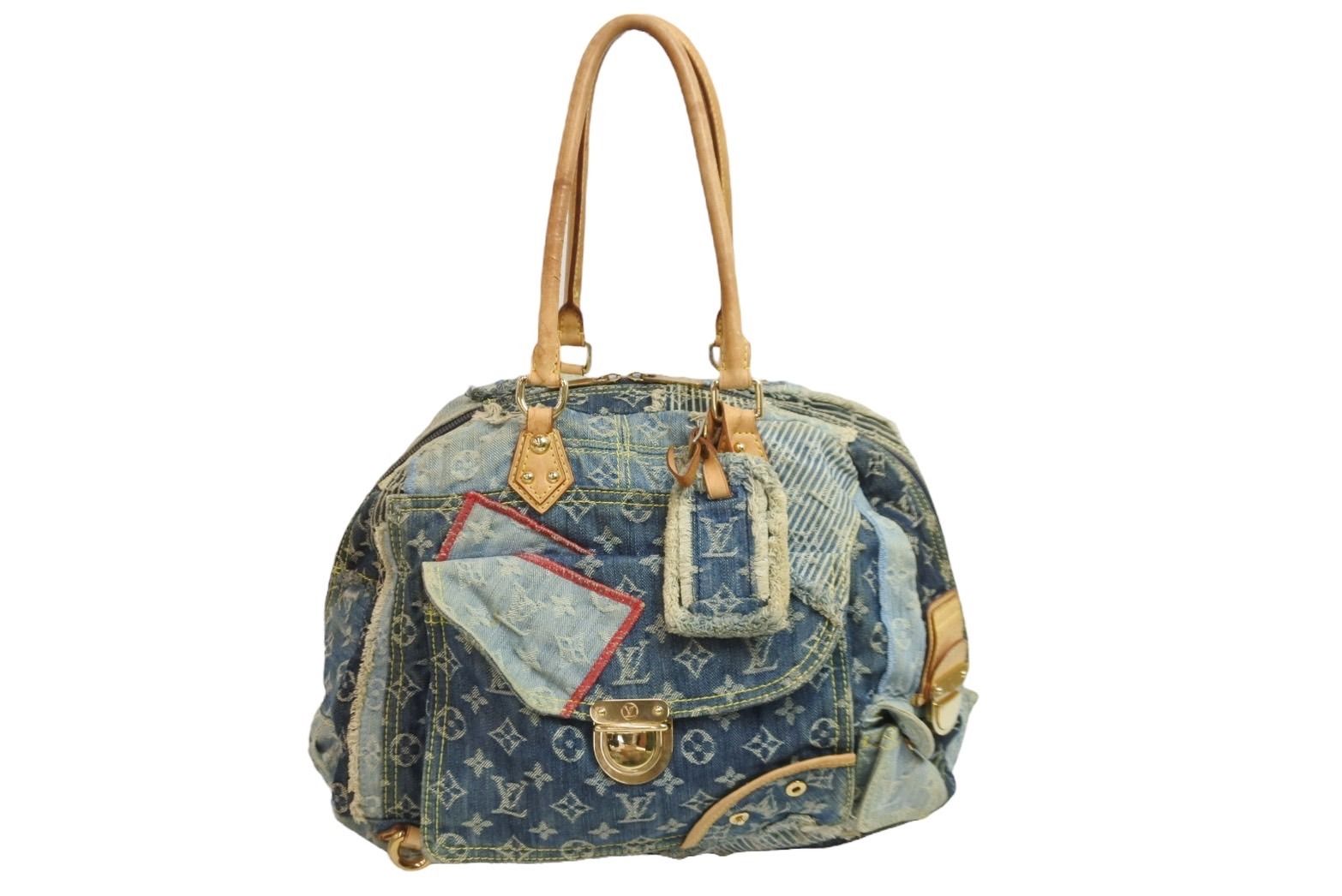 LOUISVUITTON ルイヴィトン ボウリィ トートバッグ パッチワーク
