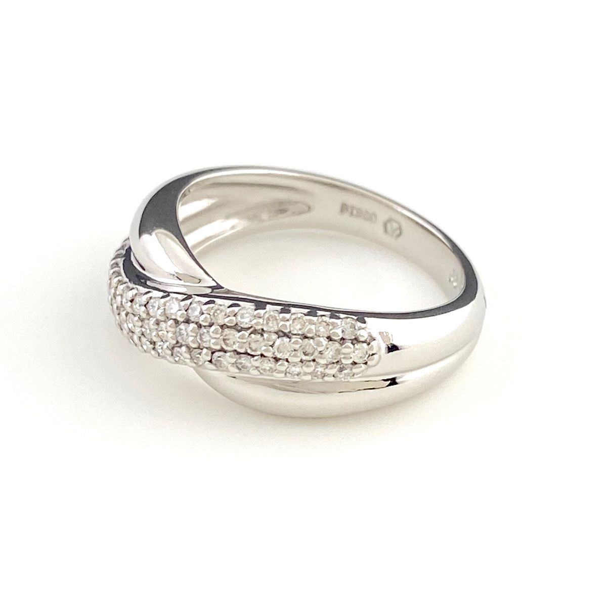 ヴァンドーム青山 VENDOME AOYAMA メレダイヤ デザインリング プラチナ  