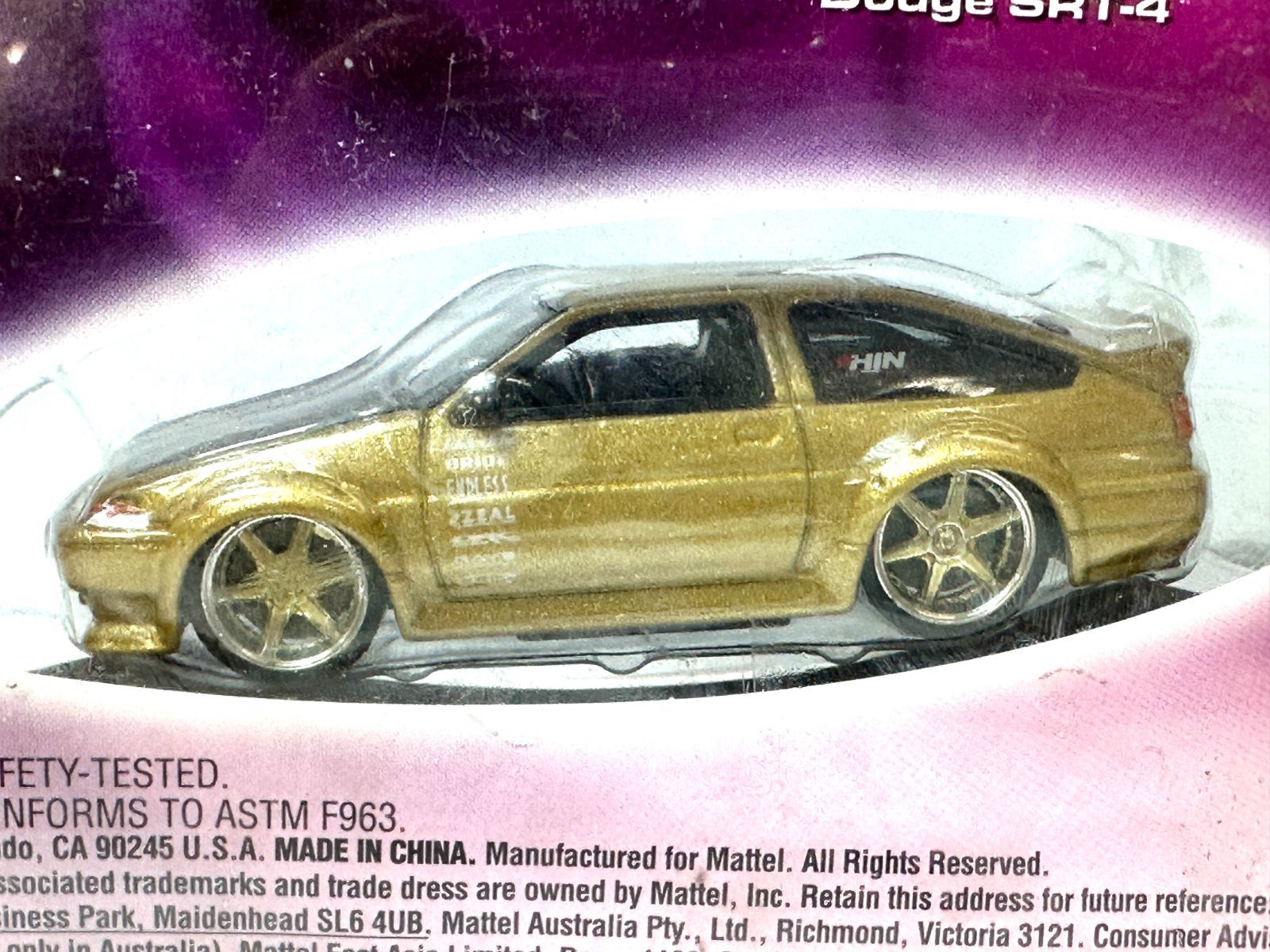 激レア Hot Wheels トヨタ ハチロク D-Force ミニカー HIN Hot Wheels D-Force Toyota Corolla GTS In Gold Sparkle NIB