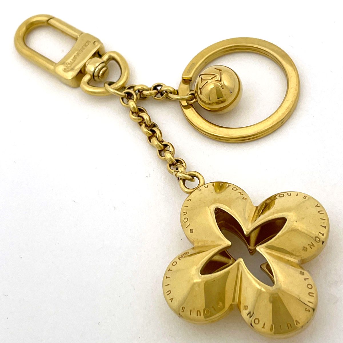 ルイヴィトン エクリプス ポルトクレハーロー キーリング キーホルダー LOUIS VUITTON ルイヴィトン エクリプス ポルトクレ LV ロック