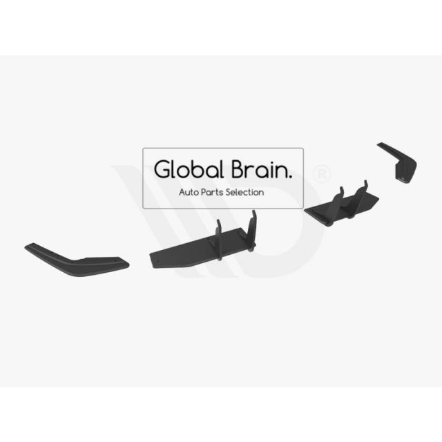 ホンダシビック タイプR FL5 リア センター ディフューザー フィン+