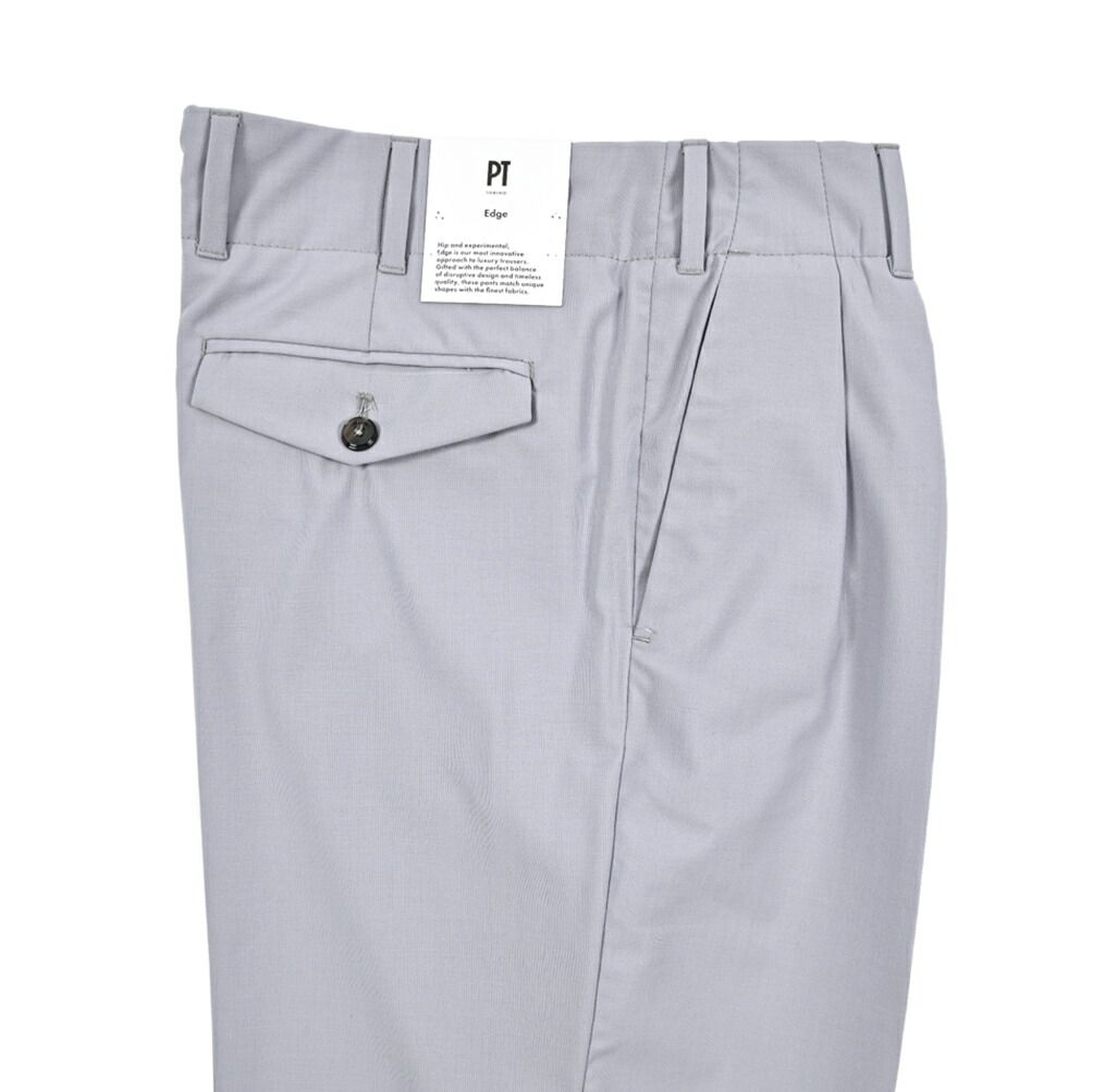 PT TORINO ピーティートリノ スラックス グレー 48 美品 PT TORINO ピーティートリノ スラックス STRETCH ストレッチ