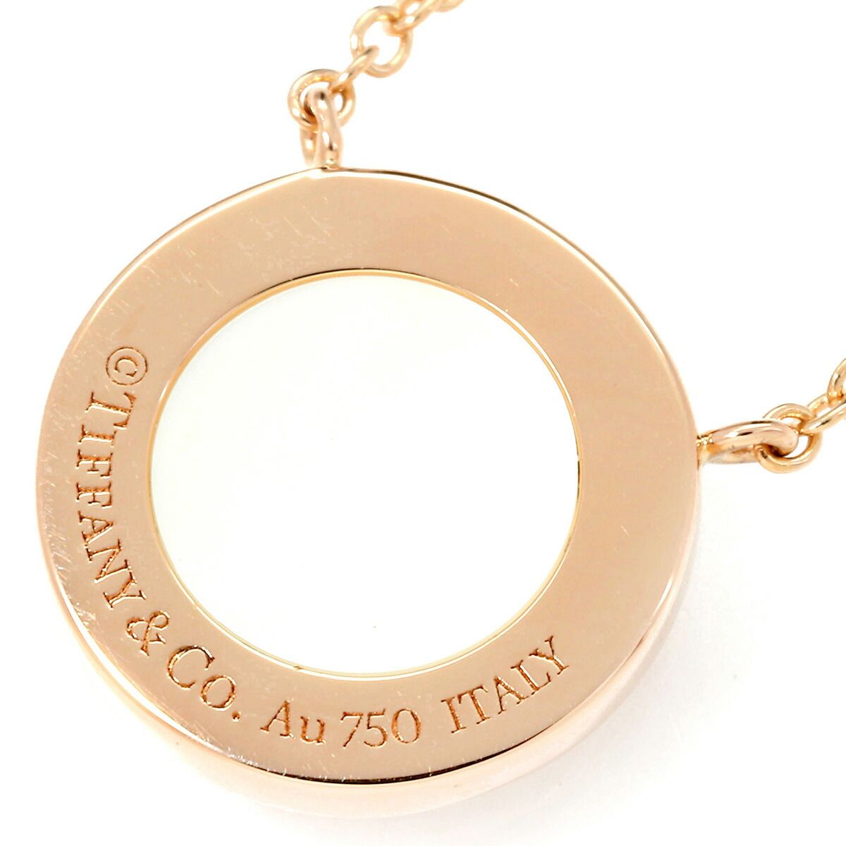 ティファニー T トゥ サークル シェル ネックレス 真珠 ダイヤモンド  