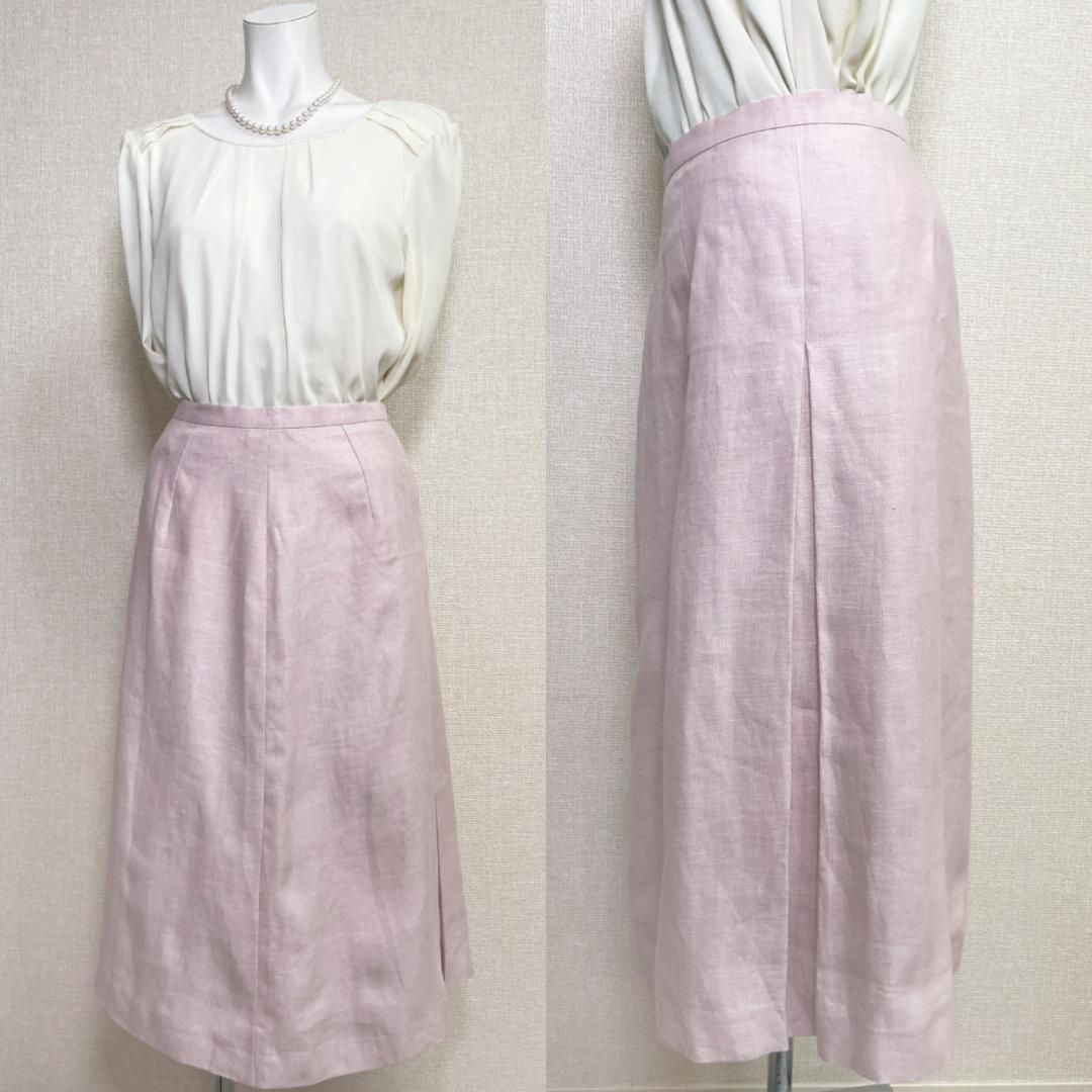  ◾️ ハナエモリ セレモニー 9号 ピンク Ａライン スカートスーツ セレモニースーツ