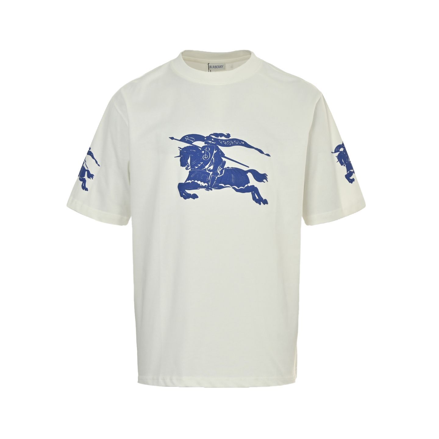 今日 Burberry 発泡大戦馬 ノースリーブ T シャツ-2