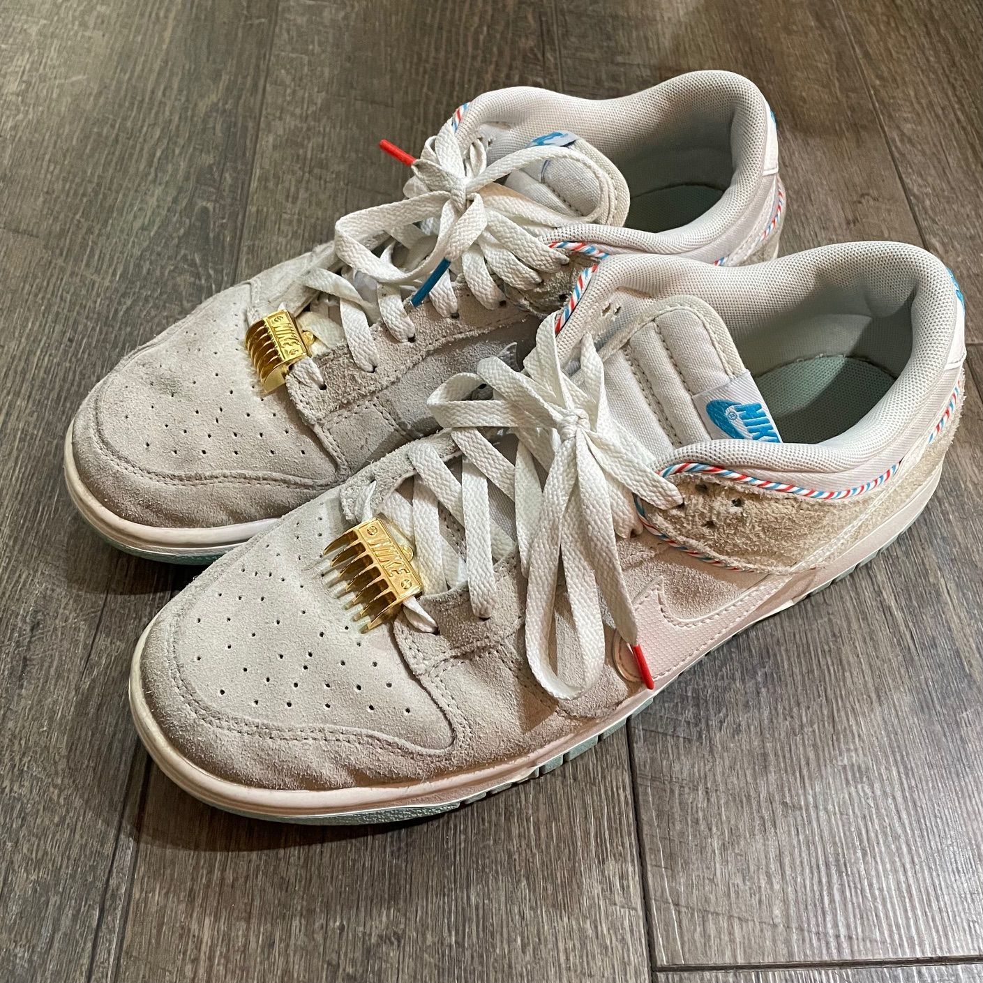 Nike Dunk Low Barber Shop Grey DH7614-500 バーバーショップ グレー 