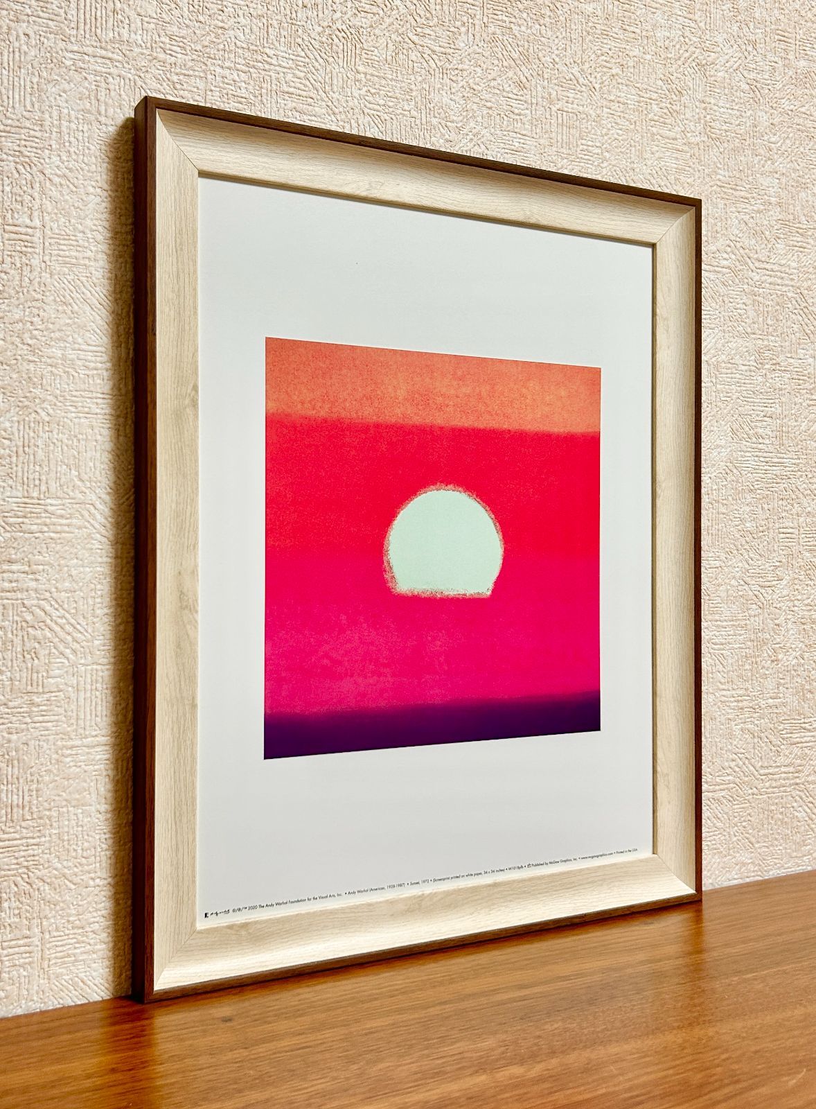 新品☆額縁付アートポスター(BRUCE MCGAW GRAPHICS)☆アンディ