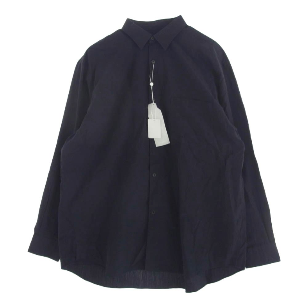 COMOLI コモリ 24AW A03-02001 コモリシャツ 長袖 コットン シャツ