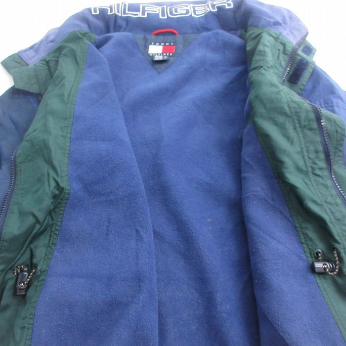 XL/古着 トミーヒルフィガー 長袖 ブランド ナイロン ジャケット