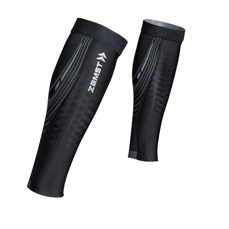 ザムスト(ZAMST) 段階式着圧ストッキング Pressione CALF(プレシオーネ カーフ) コンプレッション ランニング (両足入り) Lサイズ ブラック