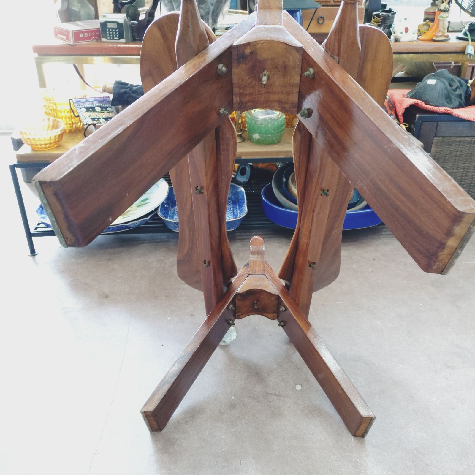 高さ880木彫り　ラマ&シーターペア　一本の無垢の木の彫刻 高さ880木彫りラマ&シーターペア一本の無垢の木の彫刻