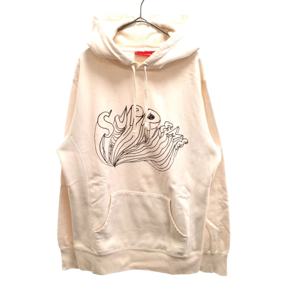 SUPREME x ダニエルジョンストン★アートフーディ SUPREME ダニエルジョンストン シュプリーム パーカー フーディー S