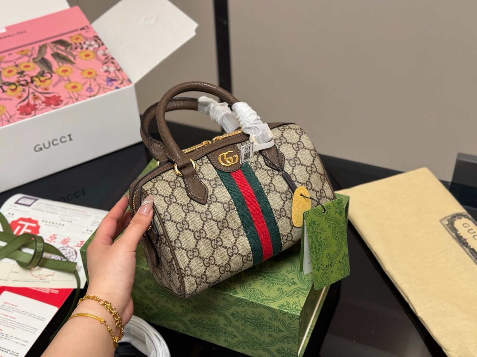 今日 Gucci Ophidia Pillow Bag - グッチ オフィディア ピローバッグ-MM輸入2