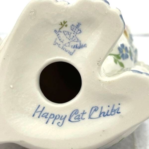 Irish Dresden Happy Cat Chibi 招き猫 箱付き Dresden Cat IRISH