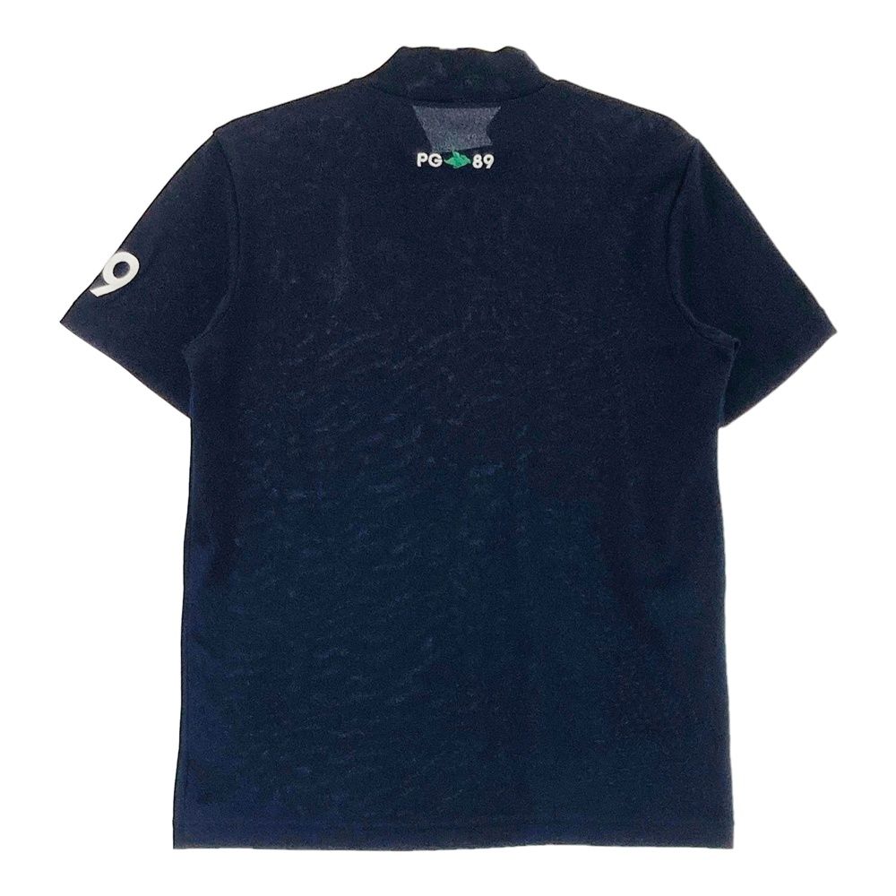 サイズ 3 PEARLY GATES パーリーゲイツ ハイネック 半袖Tシャツ ネイビー系 240101538151 ゴルフウェア メンズ ストスト