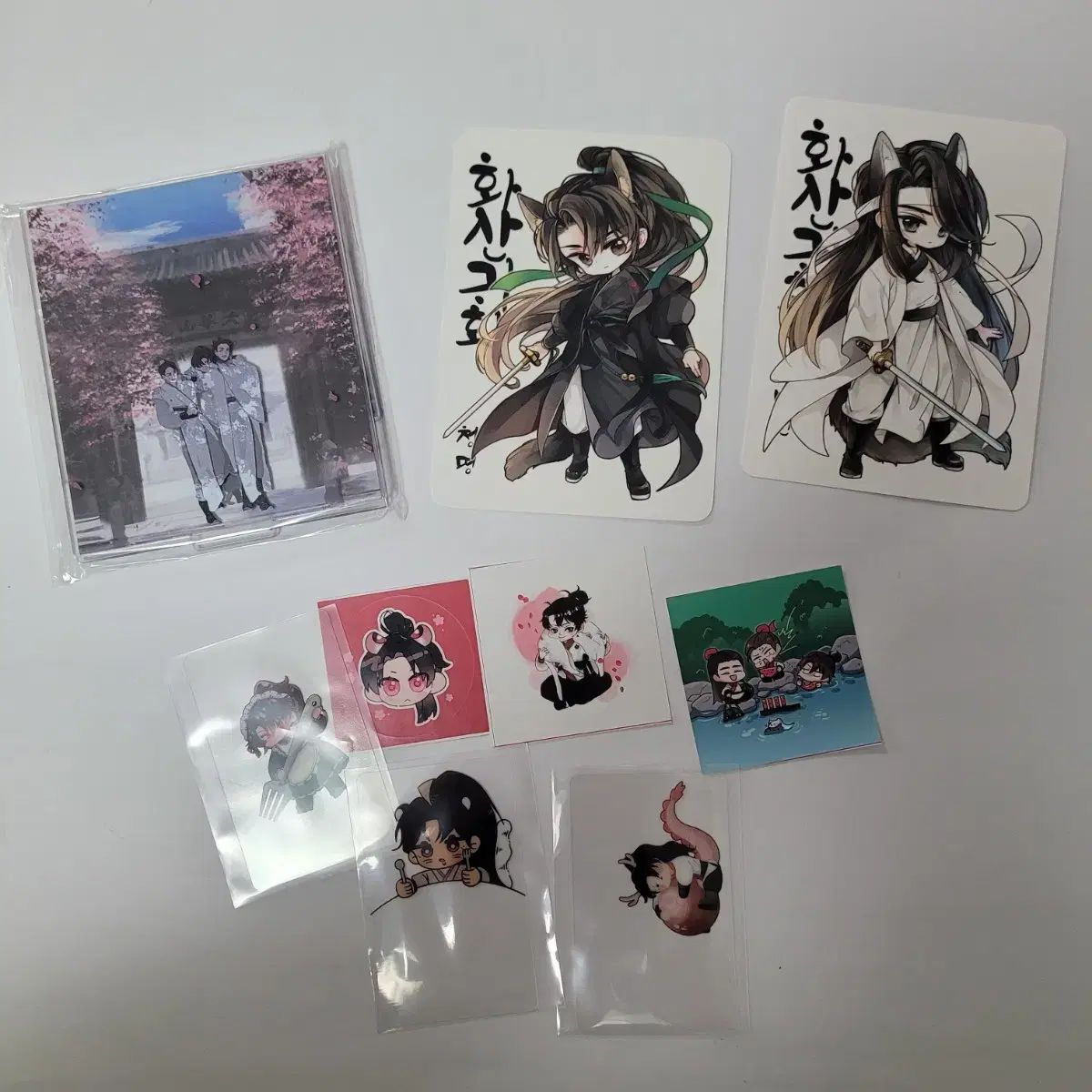 華山帰還 アクリル ポストカード