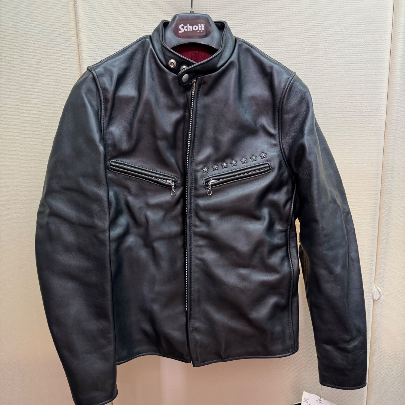 SCHOTT ショット セブンスター 641SS ライダース シングルライダース メンズ レディース サイズ34 20着限定 ヴィンテージ - メルカリ