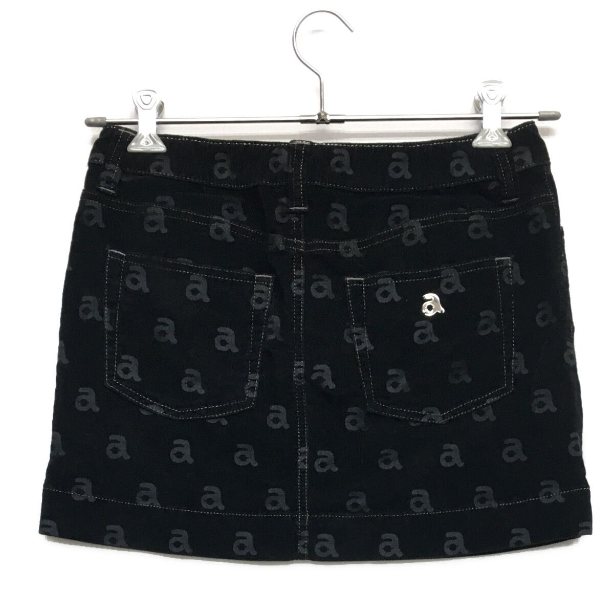 archivio - coco 中古 アルチビオ archivio レディース スカート 38(M) 黒 コーデュロイ 総柄 ストレッチ 中古 レディース アルチビオ archivio スカート 38(M) 黒