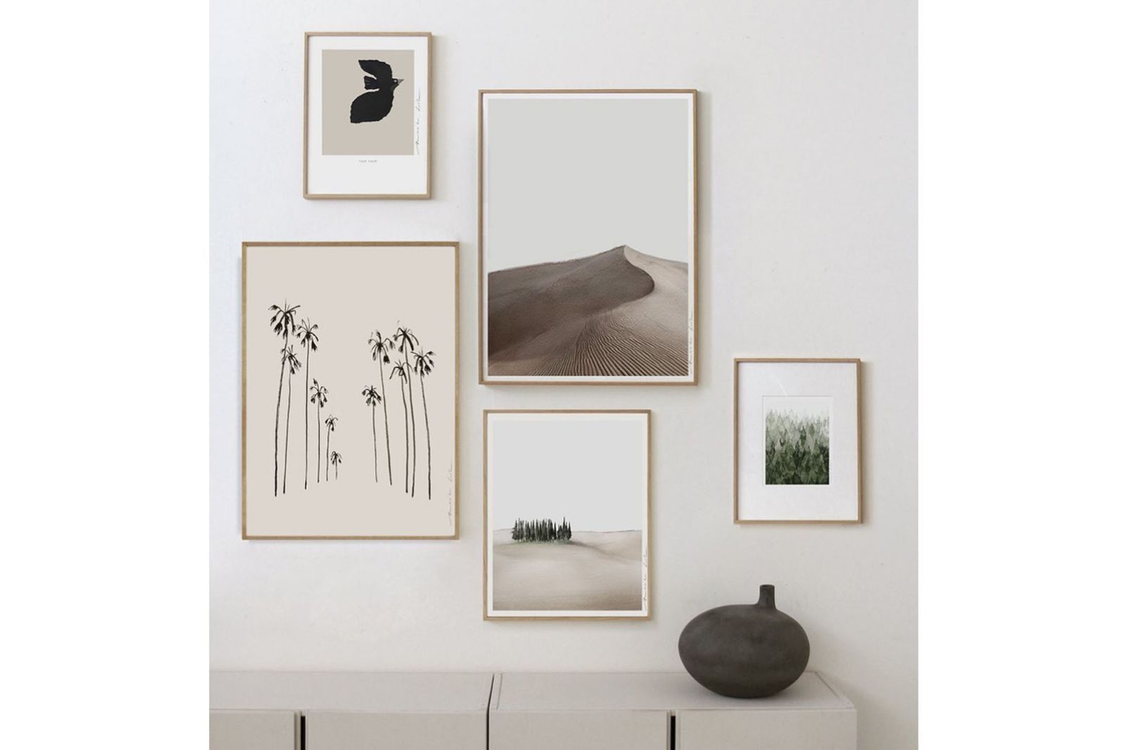 My Deer Art Shop アートポスター 50×70cm Dunes (Limited edition of 