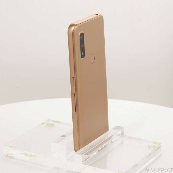 品〕 arrows We 64GB ローズゴールド FCG01 au SIMフリー【377】