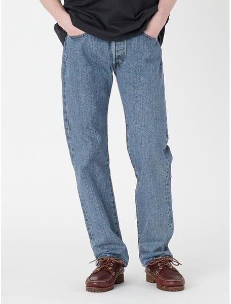リーバイス WEB 501□ ジーンズ ミディアムインディゴ STONEWASH Blues ウエスト34股下32