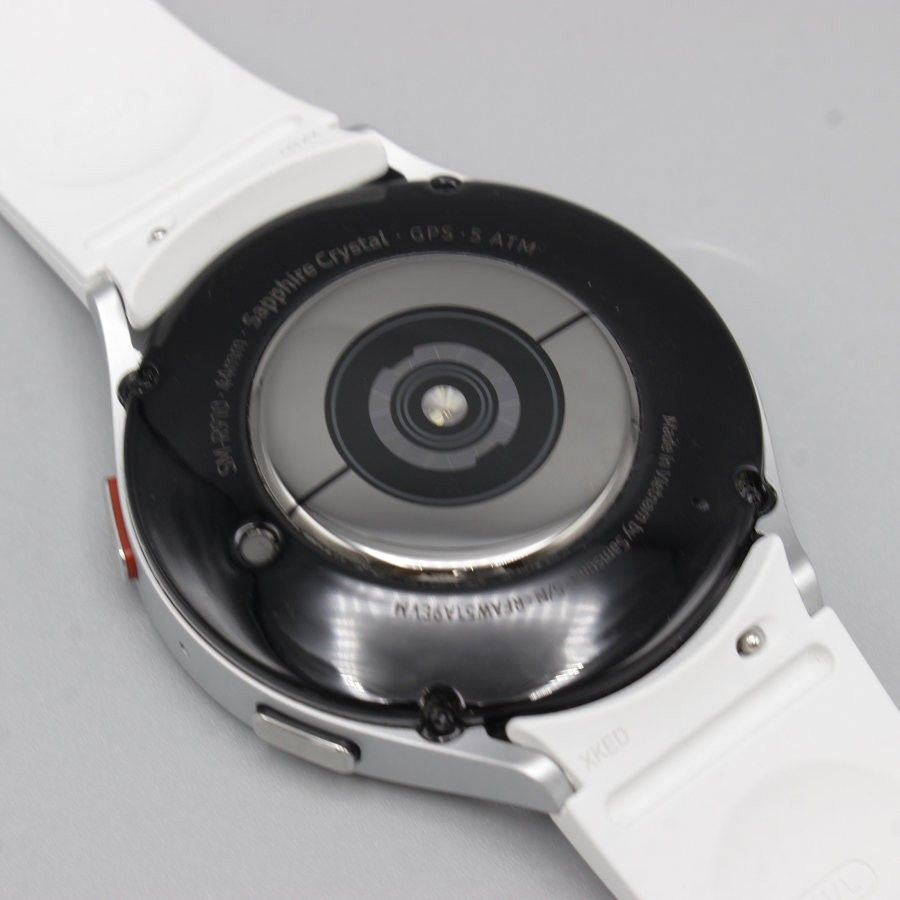 美品】SAMSUNG Galaxy Watch5 44mm SM-R910NZSAXJP シルバー スマート 