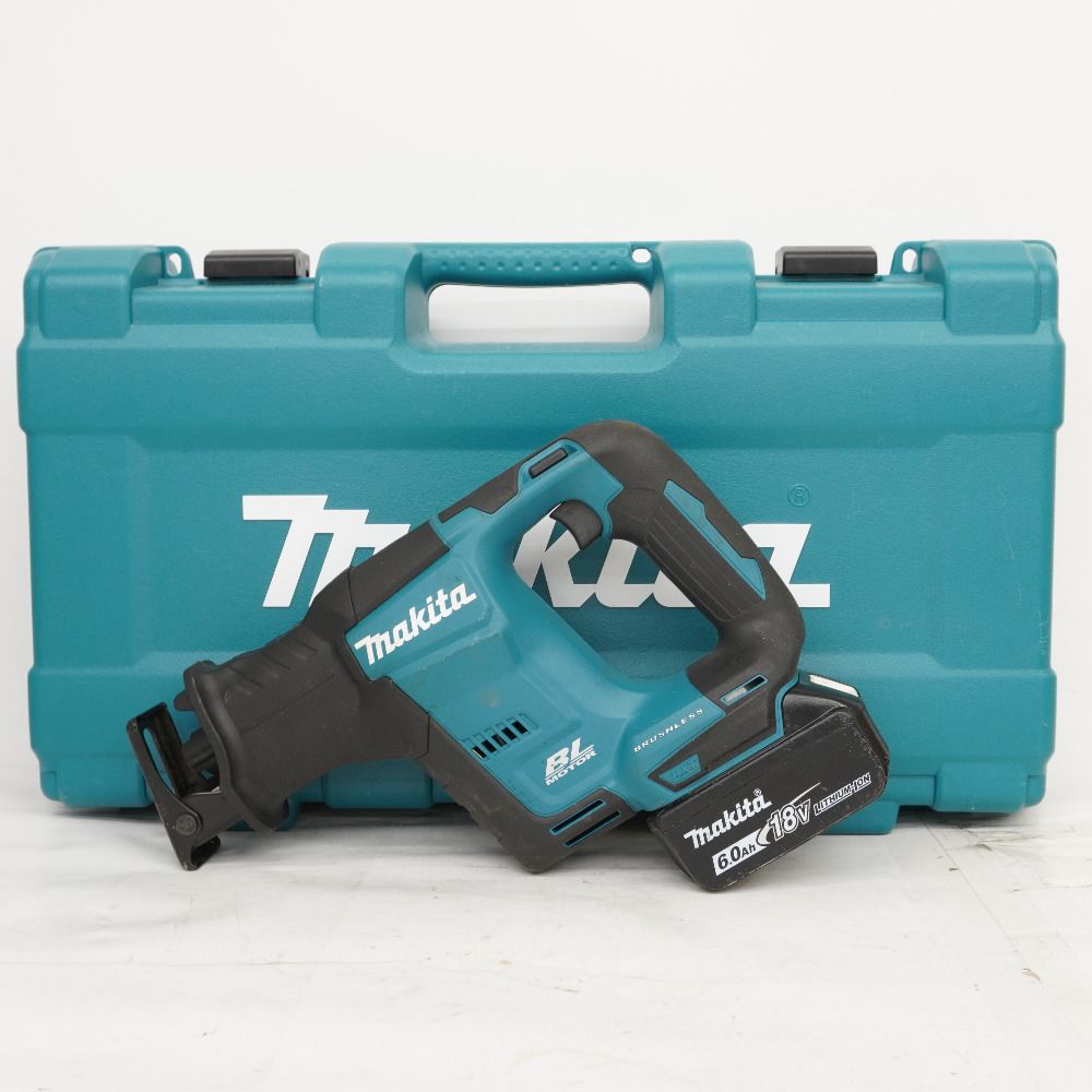 makita マキタ 18V 6.0Ah 充電式レシプロソー ワンハンドタイプ ケース・充電器・バッテリ2個セット JR188DRGX 中古美品 -  メルカリ