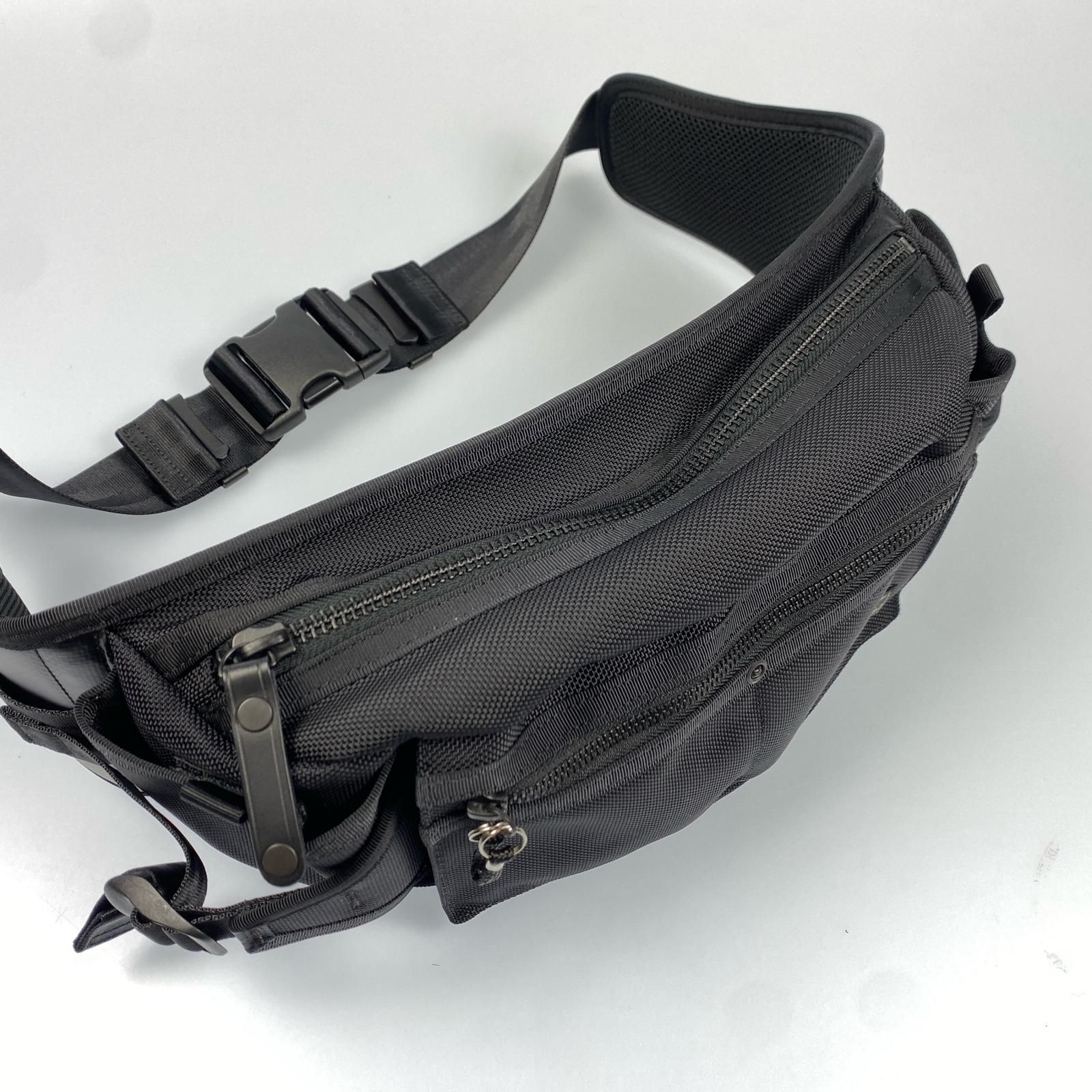 姫路東店 PORTER ポーター ウエストバッグ HEAT 703-06978 ブラック 121 DECORATOM_COM_BR