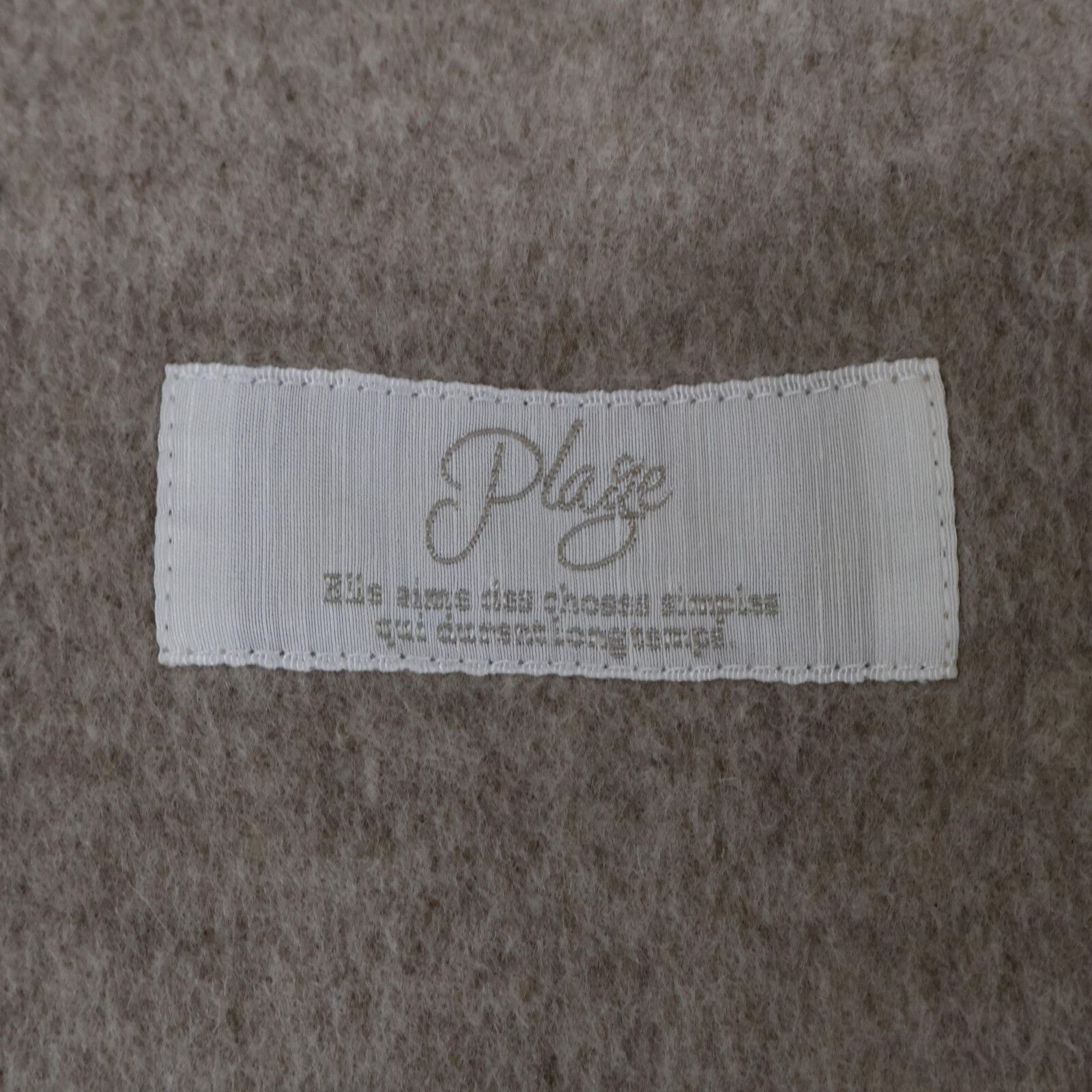 Plage ハミルトンミドルコート36ベージュ Plageがおすすめする今年の