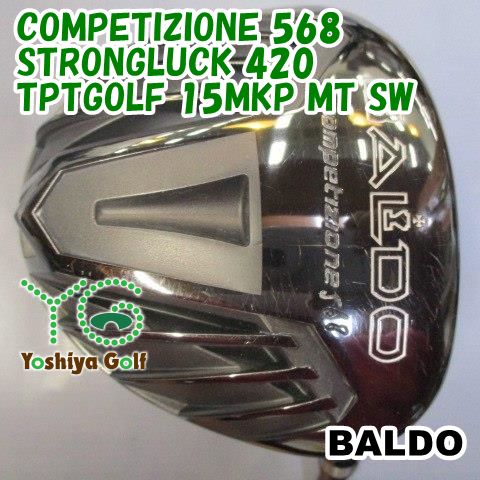 ドライバー バルド COMPETIZIONE 568 STRONGLUCK 420TPTGOLF 15MKP MT