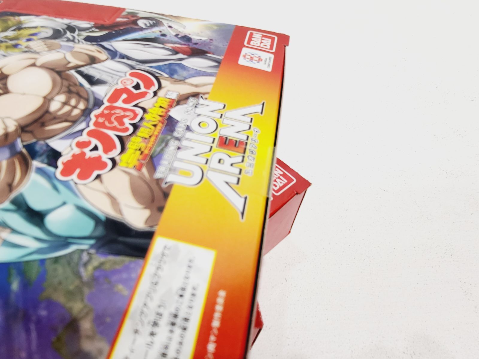 ユニオンアリーナ キン肉マン 完璧超人始祖編 box ボックス テープ付き 新品 BANDAI バンダイ UNION AREANA ブースターパック キン肉マン