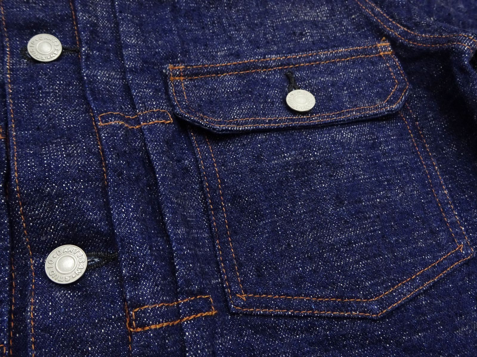 ステュディオダルチザン 45th 藍極スラブ デニムジャケット