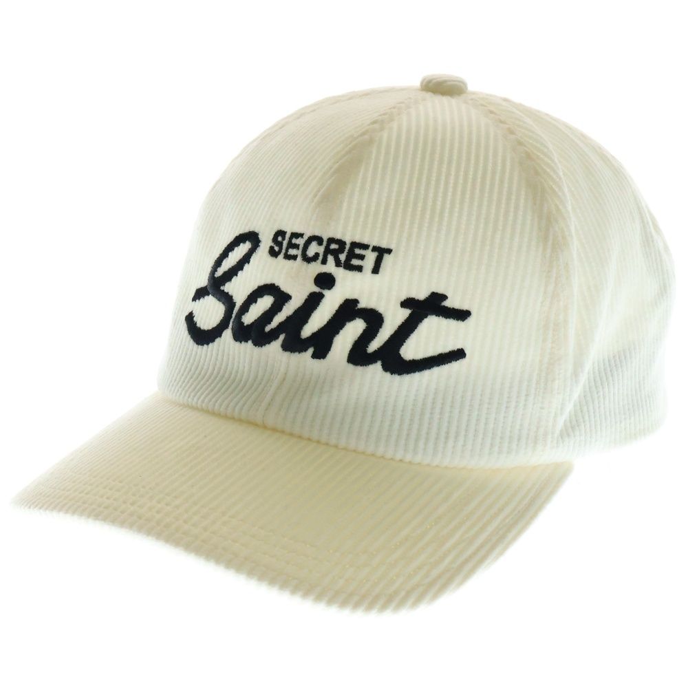 SAINT MICHAEL (セントマイケル) 24AW SECRET CAP ロゴ刺繍 