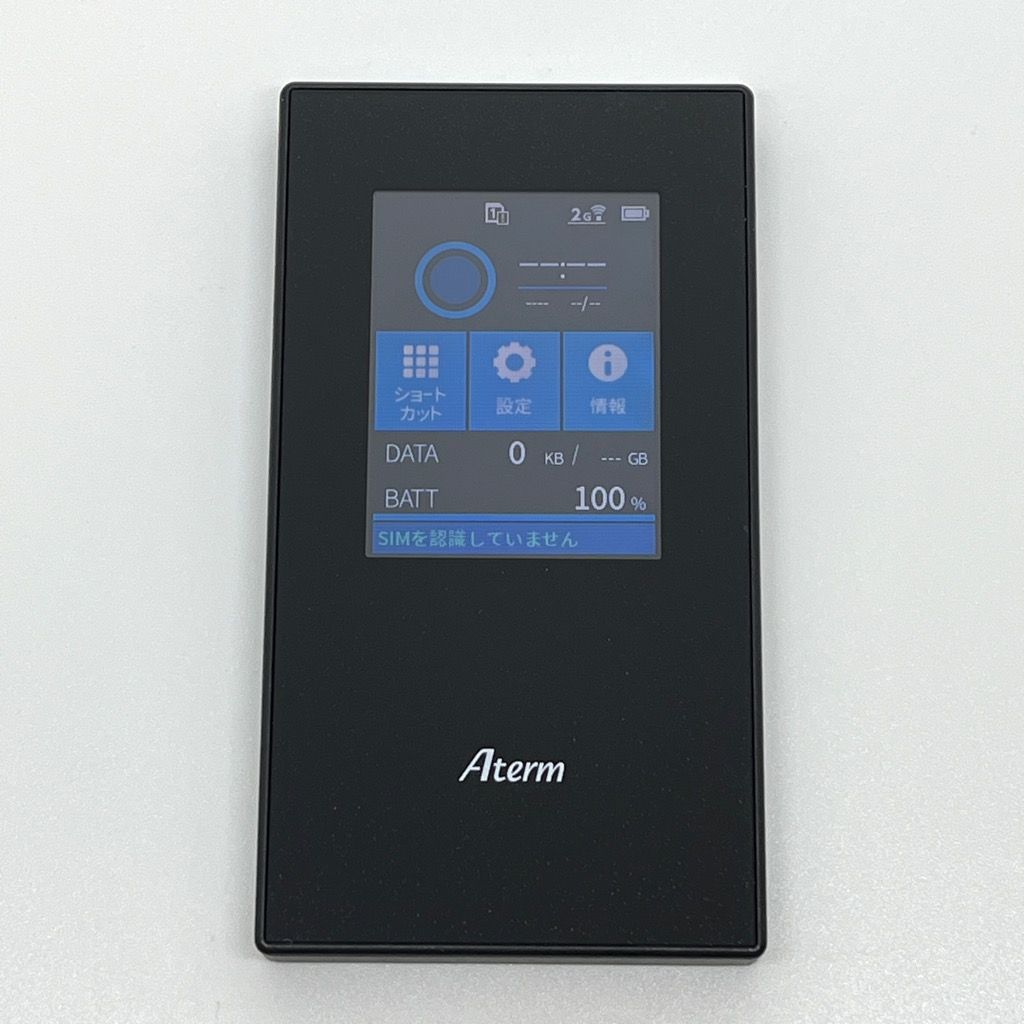 美品】NEC Aterm MR05LN [ブラック] PA-MR05LN モバイルルーター