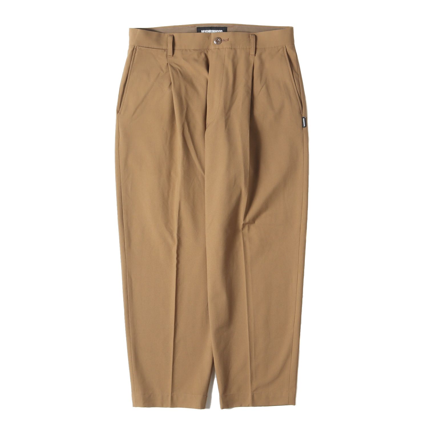 NEIGHBORHOOD ネイバーフッド パンツ サイズ:S 21SS 1タック ワイド