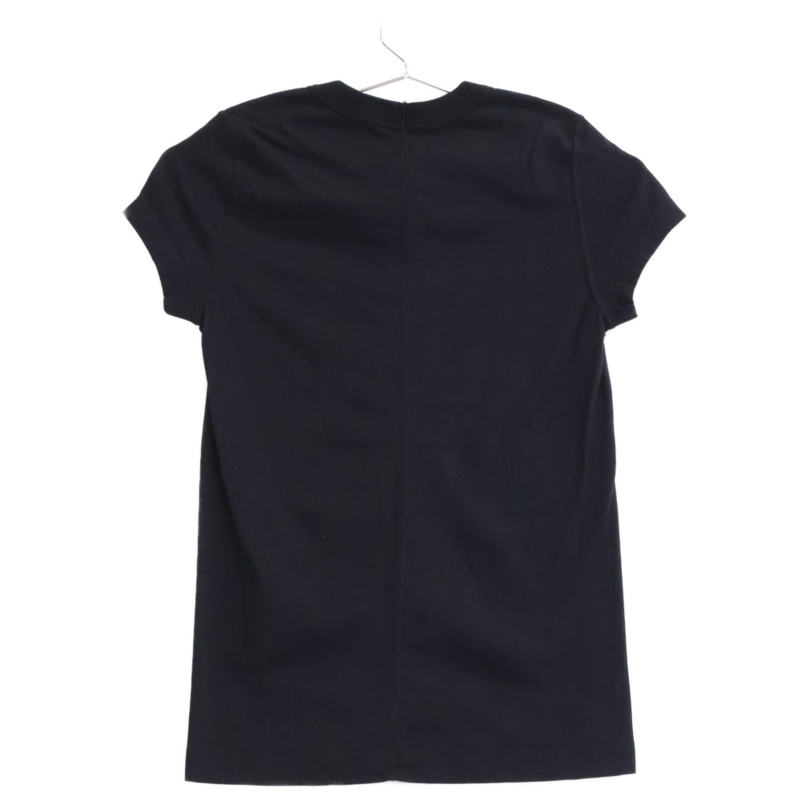 激安大特集！ Rick Owens リックオウエンス ﾌﾞﾗｯｸ Cropped Level Tｼｬﾂ RP01C5235-JA 38 送料無料キャンペーン中！