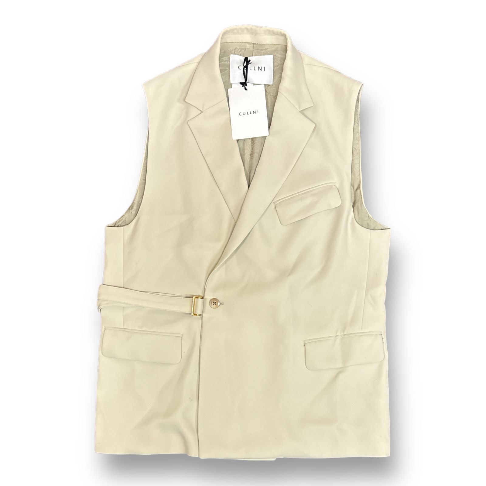 定価38500円 CULLNI 22SS STUDIOUS 別注 NO SLEEVE TIELOCKEN JKT 