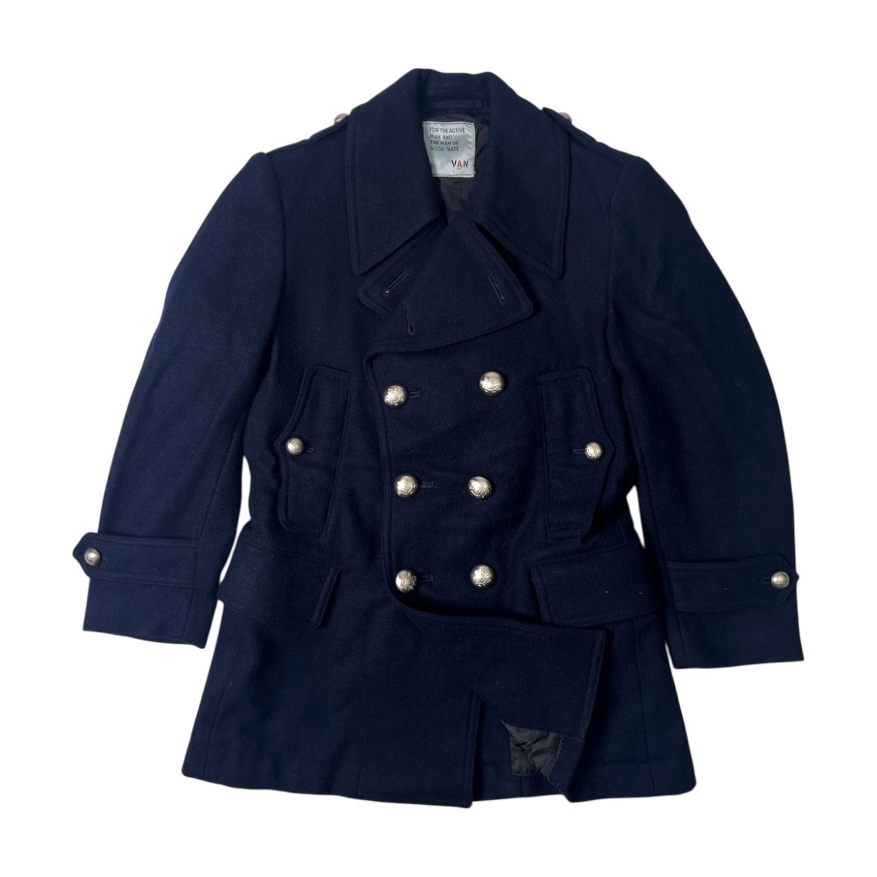 【希少LL】VAN JACKET ヴァンジャケット テーラードジャケット銀ボタン 25-03-28-k15_1.jpg