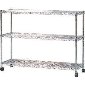 5営業日で発送 IRISOHYAMA アイリスオーヤマ メタルラックミニ １１００×３５０×８３０ｍｍ ３段 MTO-1108C 1台