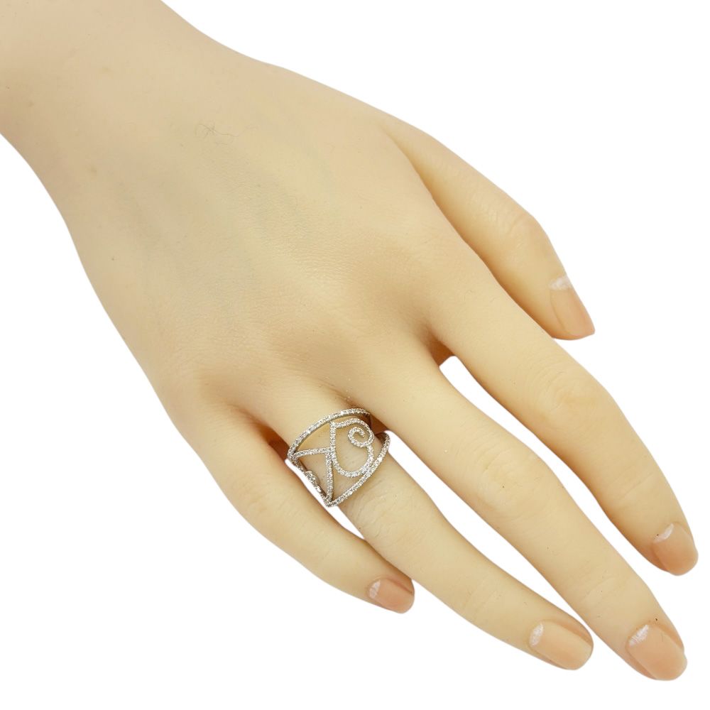 リング 指輪 12号 Pt900プラチナ ダイヤモンド レディース