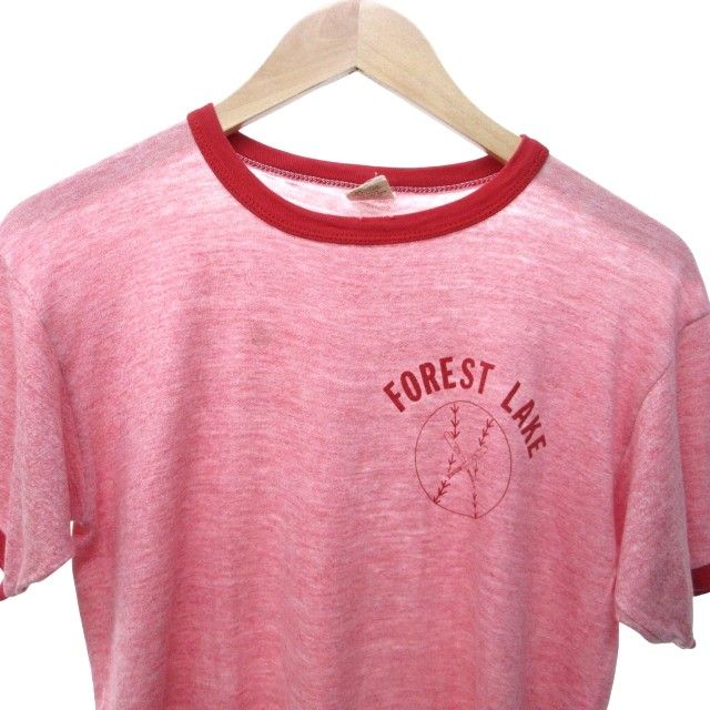 Russell 80s ヴィンテージ 半袖スウェット　アメリカ製 ラッセル RUSSELL ATHLETIC 80s ヴィンテージ USA製 リンガーT