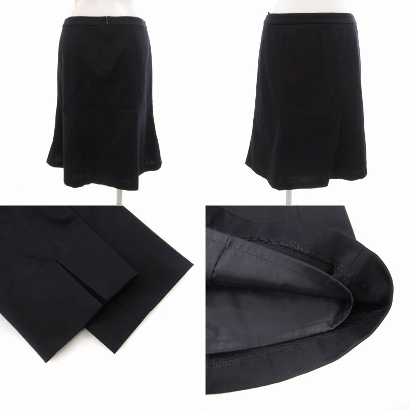 アンタイトル　セットアップ　ジャケット　パンツ　スカート　スーツ　ネイビー アンタイトル UNTITLED スーツ セットアップ ジャケット パンツ
