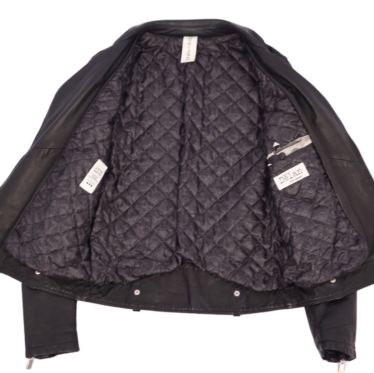 美品 デラン Delan ジャケット レザージャケット ライダース