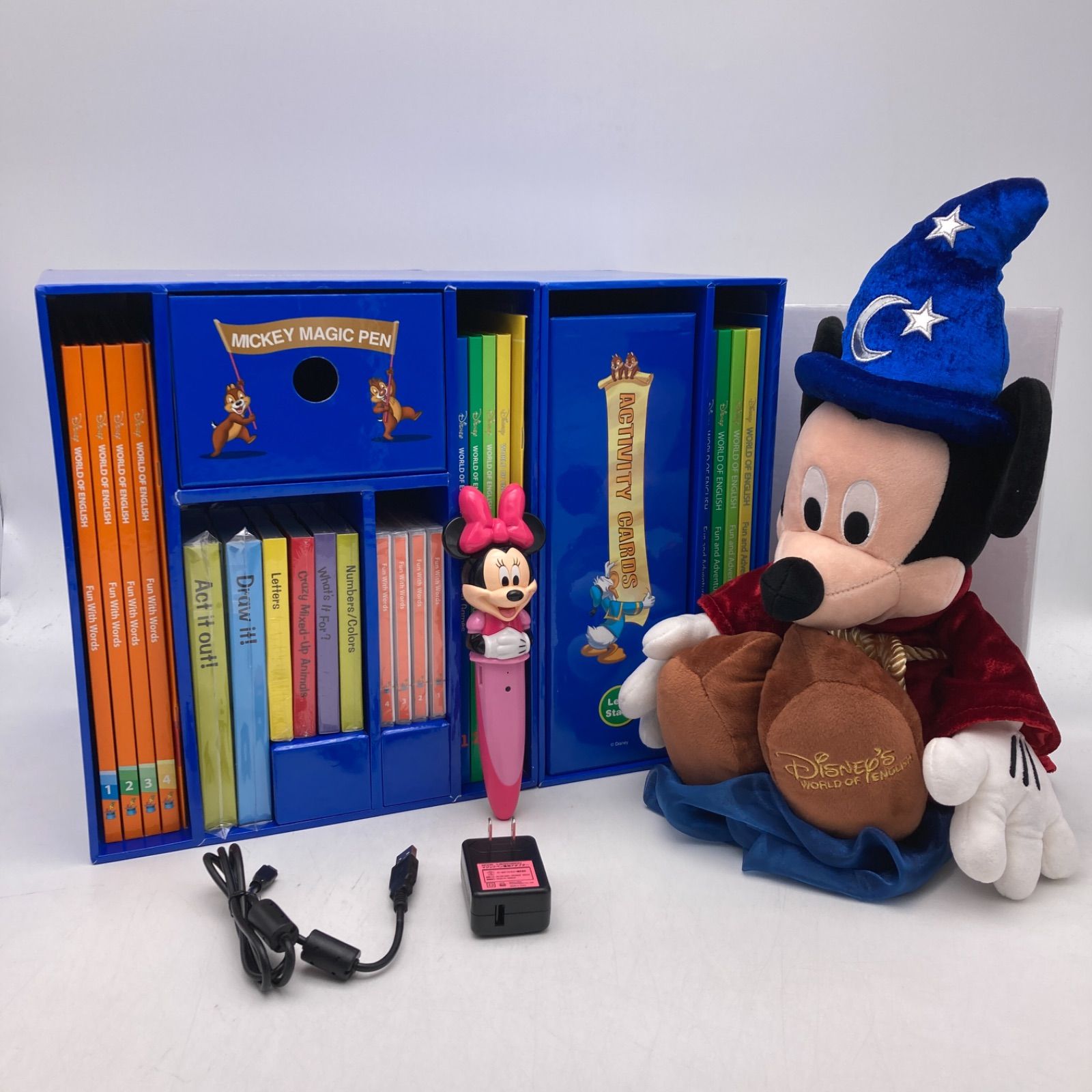 ミッキー　マジックペン　最新版　　　ディズニー英語　DWE ミッキーマジックペンセット・ミニーマジックペンアドベンチャー