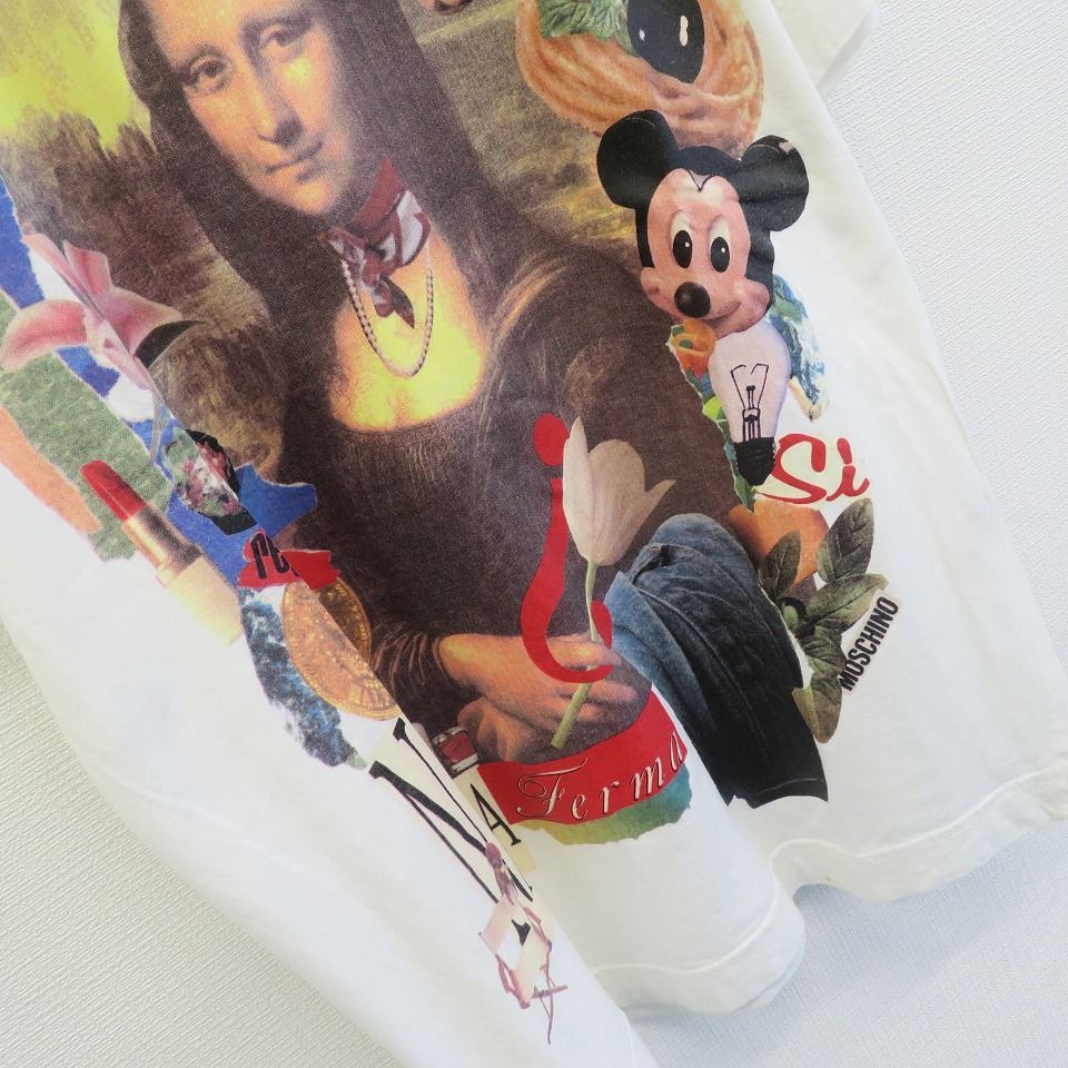 MOSCHINO JEANS モスキーノ カッティング カットソー トップス T