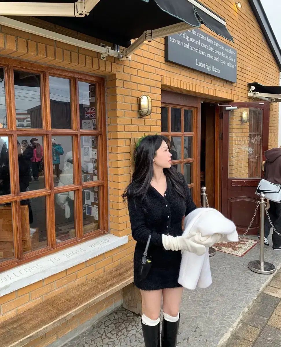  ownt ラメ ニット カーディガン スカート セット 長袖 カーディガン ボレロ アンサンブル